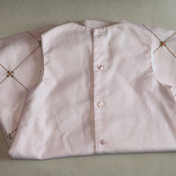 ATN TWIN MOMS! Kali Pink Kids Dress with Floral Accents - Picture 4 of 14